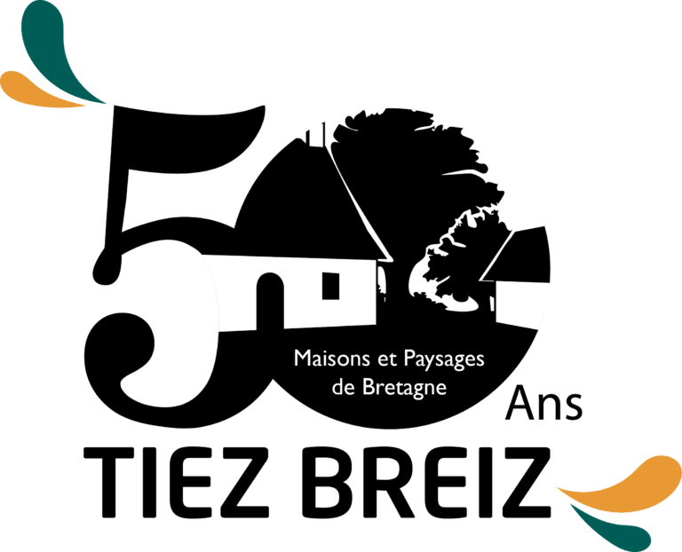 Logo 50 ans Tiez Breiz couleurs Fond blanc